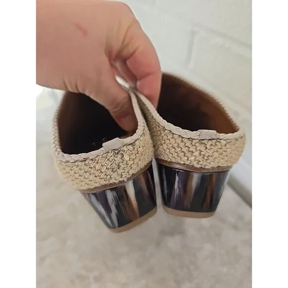 Aquatalia Sand Fife Mule Women Size 9.5 - Picture 10 of 15